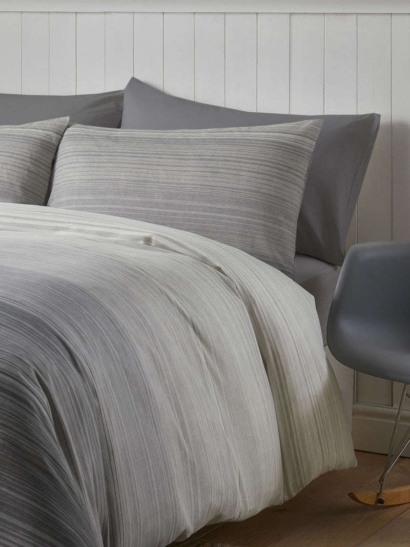 Fusion Home Grey Fairhaven duvet cover set - British product