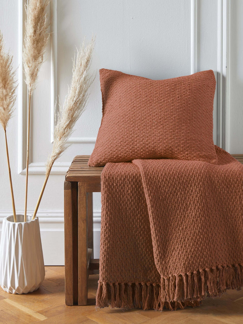 Drift Home Orange Hayden bedspread 130x180cm, UK version