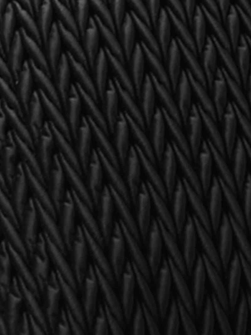 Laurence Llewelyn-Bowen black velvet cushion 43cm, imported from the UK