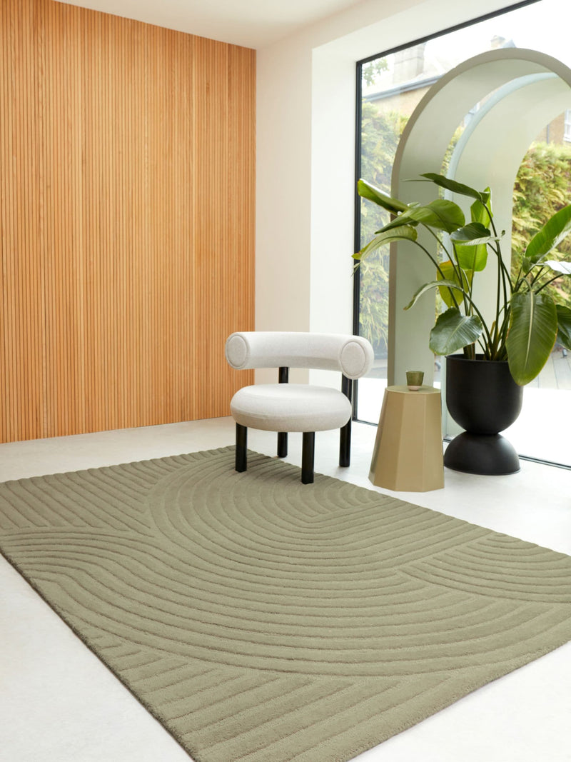Asiatic Rugs Green Hague Wool Rug