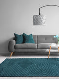 Asiatic Rugs Teal Blue Hague Wool Rug
