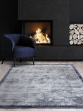 Asiatic Rugs Blue Blade Border rug, imported from the UK