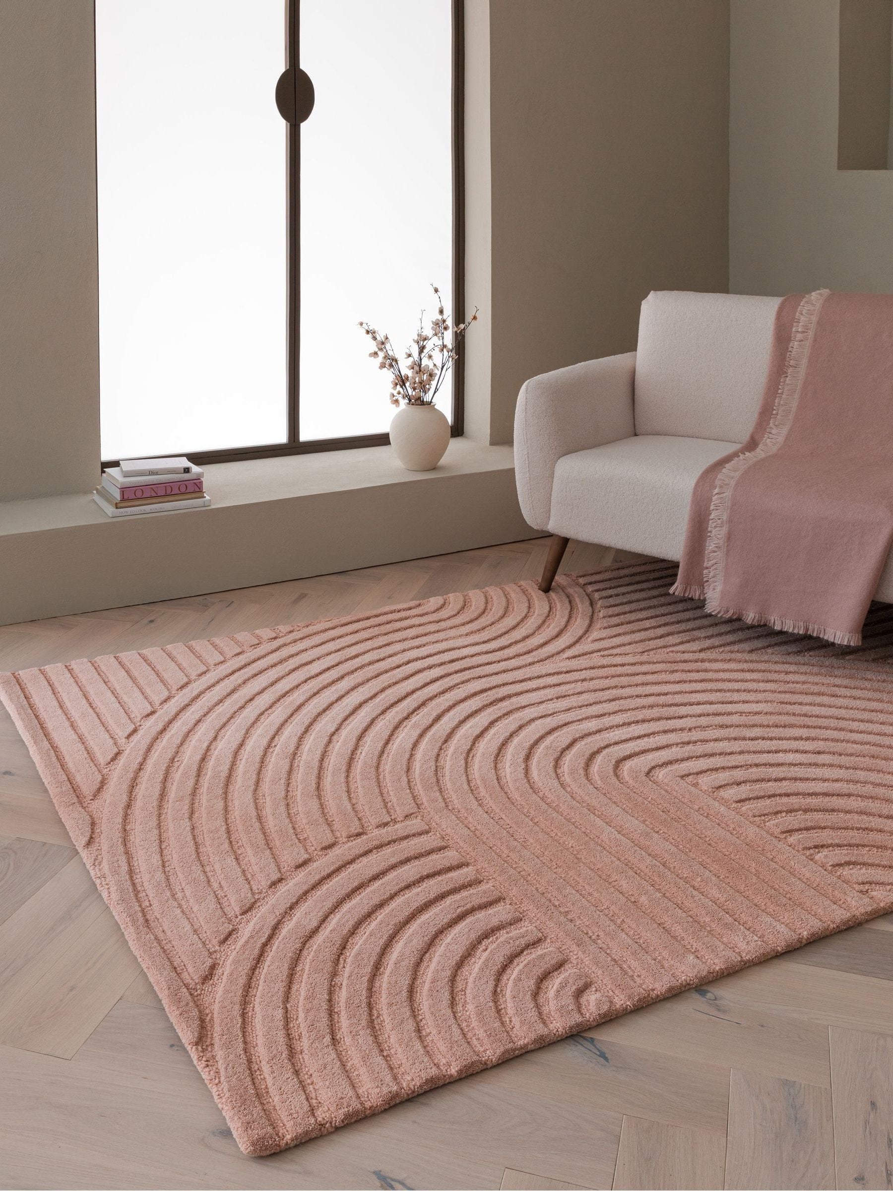 Asiatic Rugs Pink Hague Wool Rug