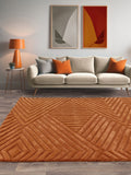 Asiatic Rugs Orange Hague Wool Rug