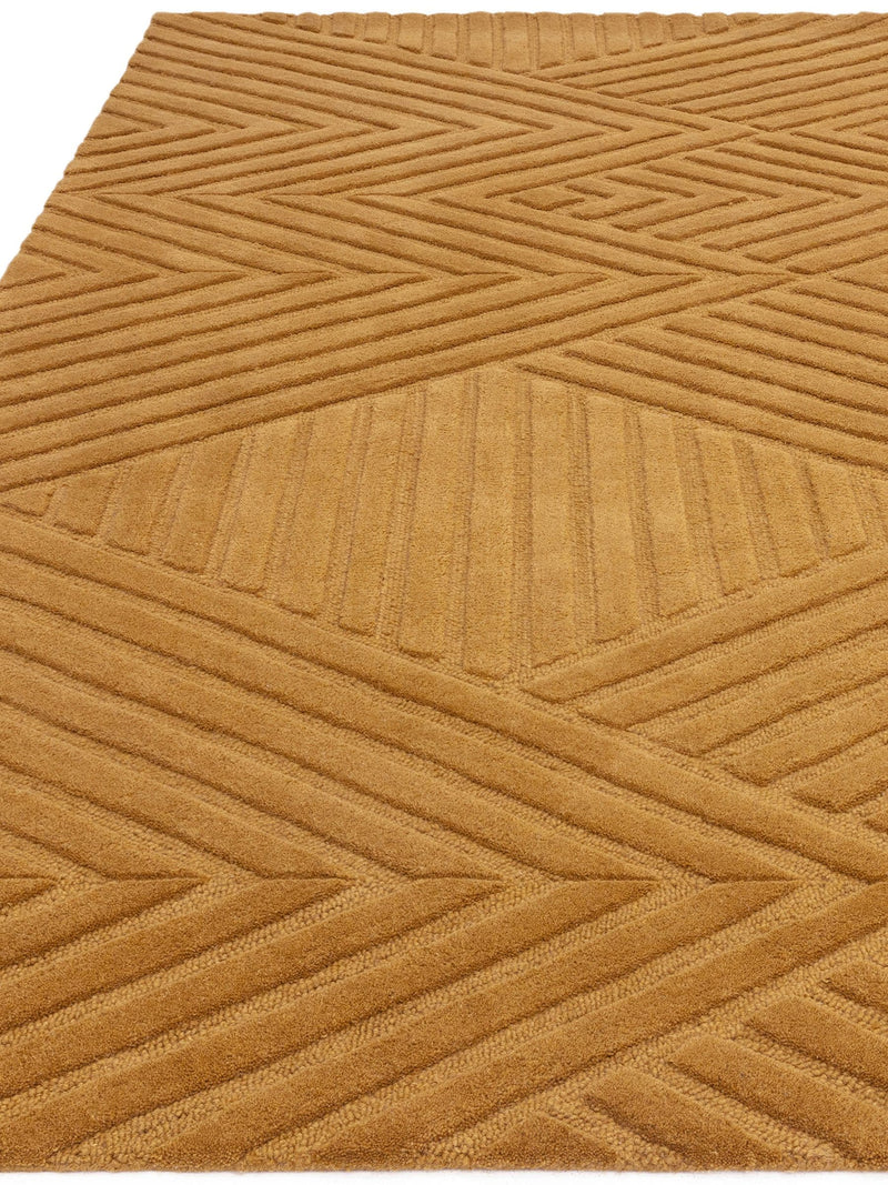 Asiatic Rugs Gold Hague wool rug (British brand)