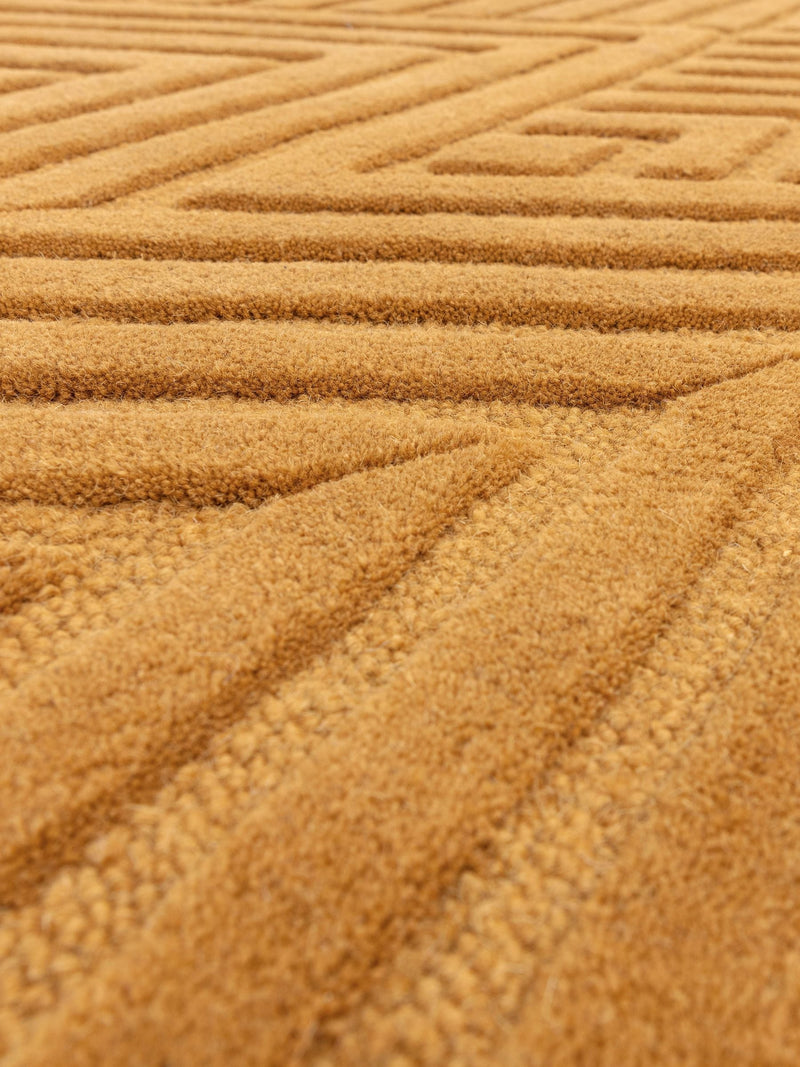 Asiatic Rugs Gold Hague wool rug (British brand)