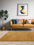 Asiatic Rugs Gold Hague wool rug (British brand)