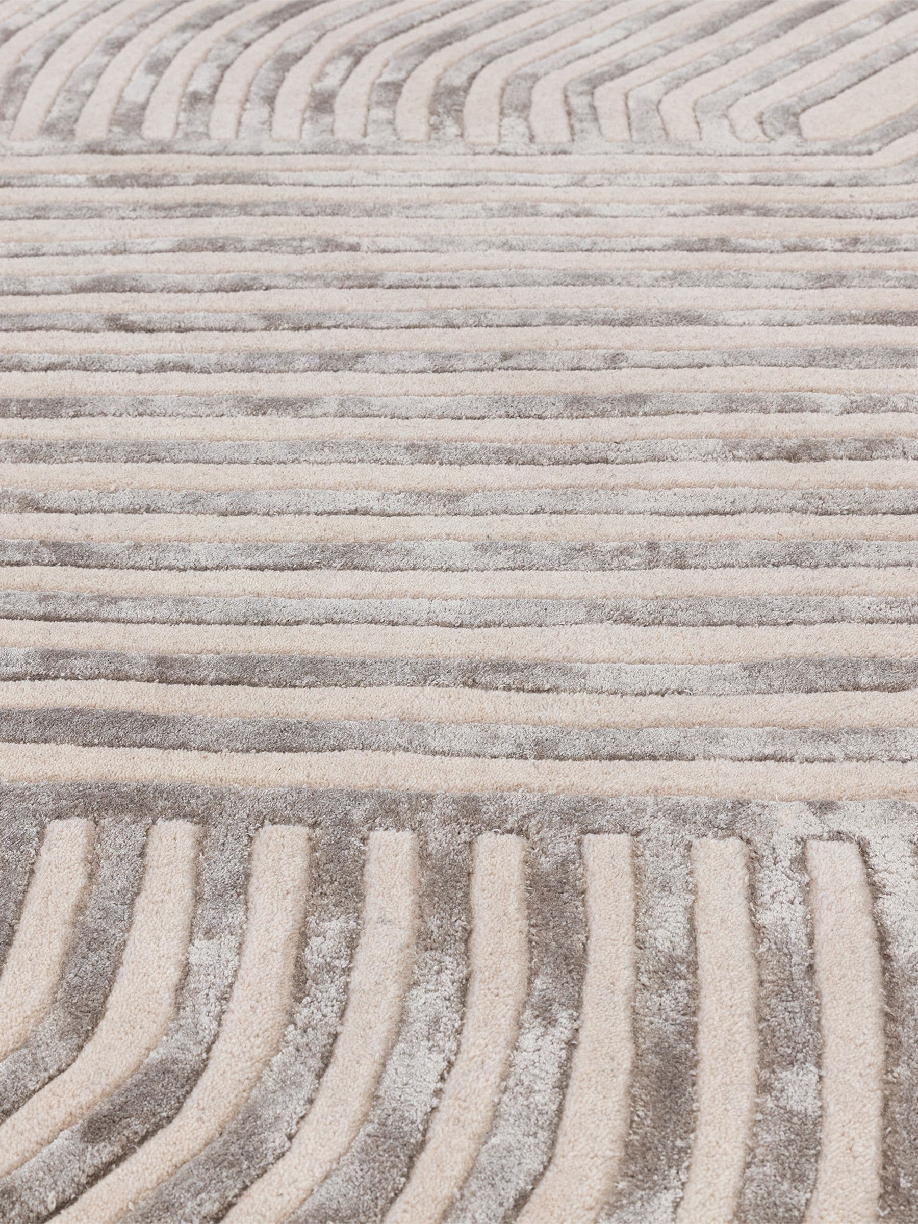 Asiatic Rugs cream Matrix Solstice rug 55% wool 45% viscose, UK version