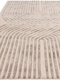 Asiatic Rugs cream Matrix Solstice rug 55% wool 45% viscose, UK version