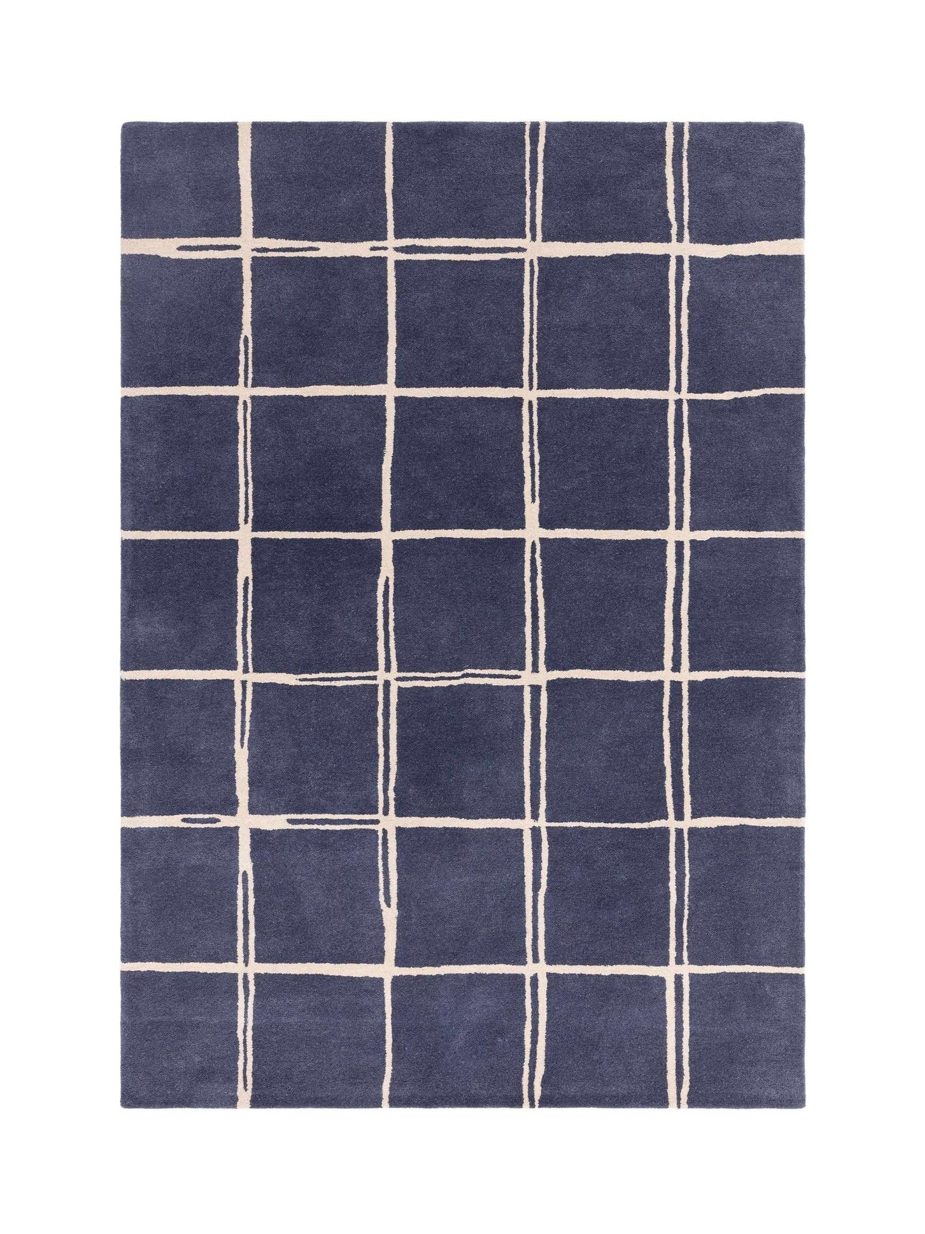 Asiatic Rugs Blue Albany hand-tufted wool rug - British product