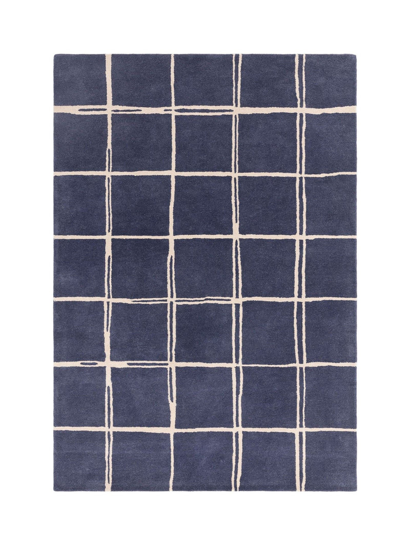 Asiatic Rugs Blue Albany hand-tufted wool rug - British product
