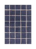 Asiatic Rugs Blue Albany hand-tufted wool rug - British product