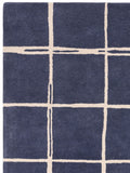 Asiatic Rugs Blue Albany hand-tufted wool rug - British product