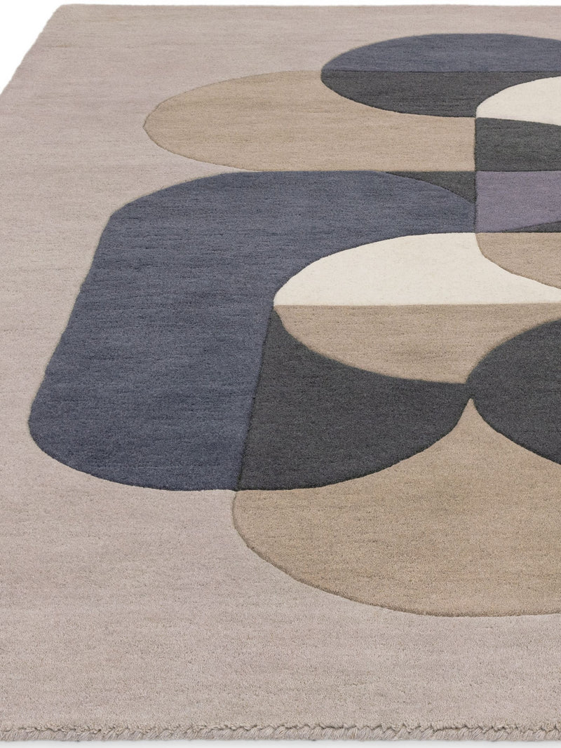 Asiatic Rugs Grey Matrix wool rug, imported from the UK