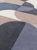Asiatic Rugs Grey Matrix wool rug, imported from the UK