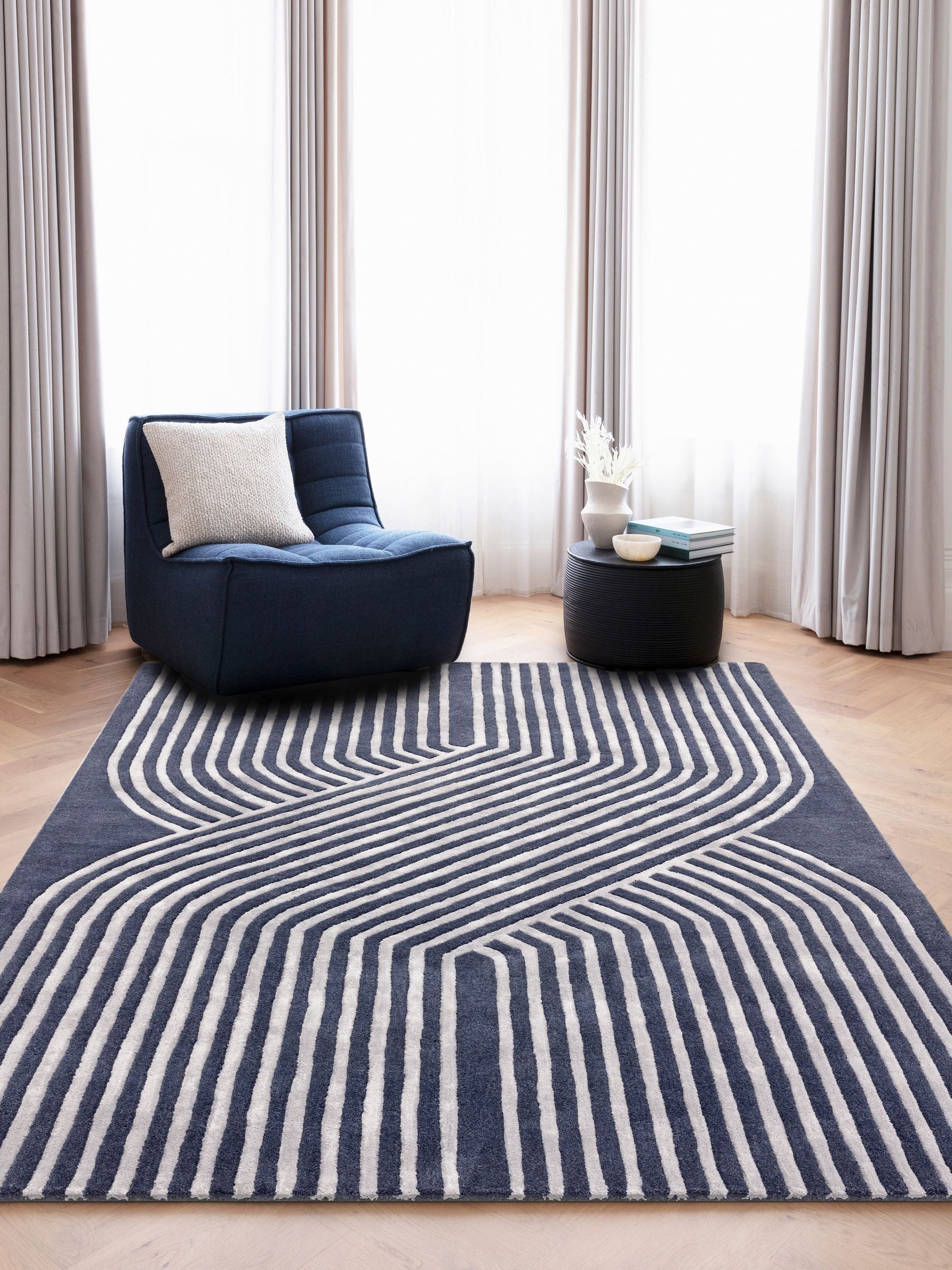 Asiatic Rugs Blue Matrix Solstice Rug