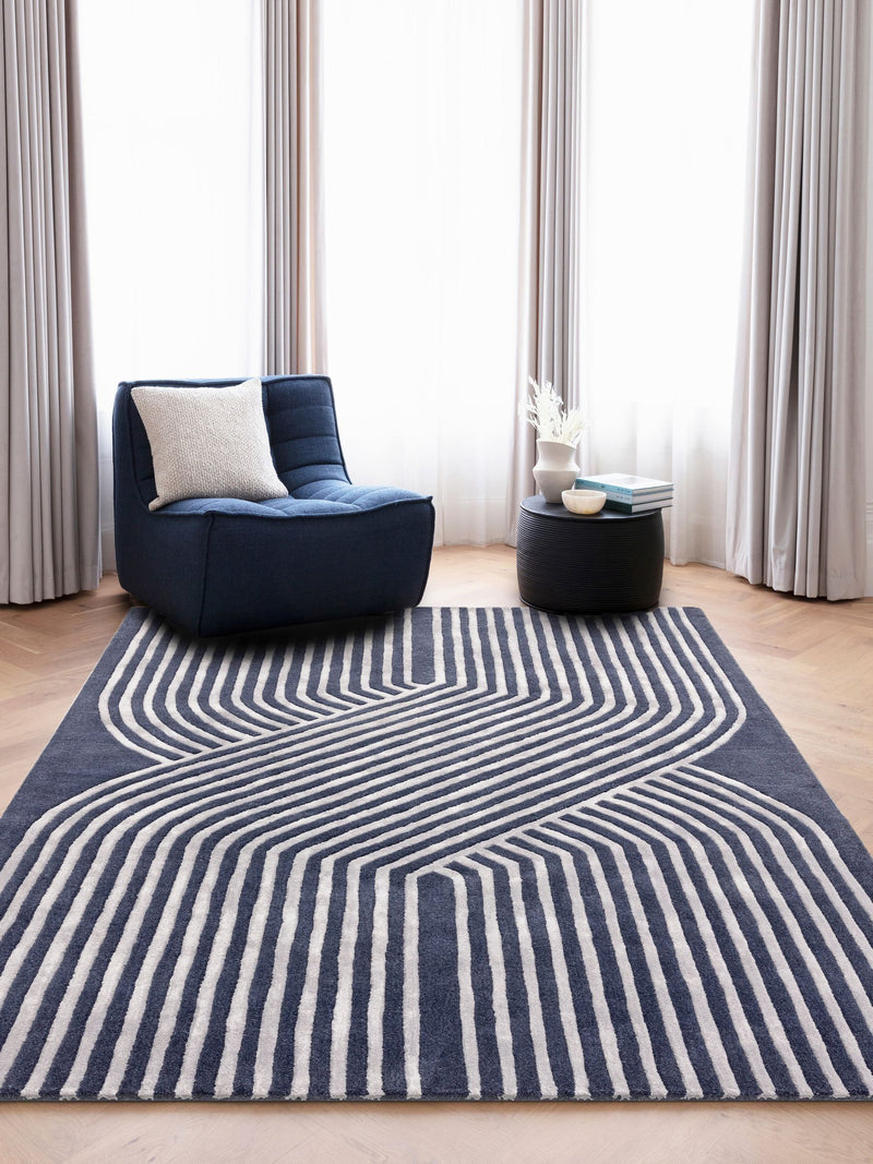 Asiatic Rugs Blue Matrix Solstice Rug