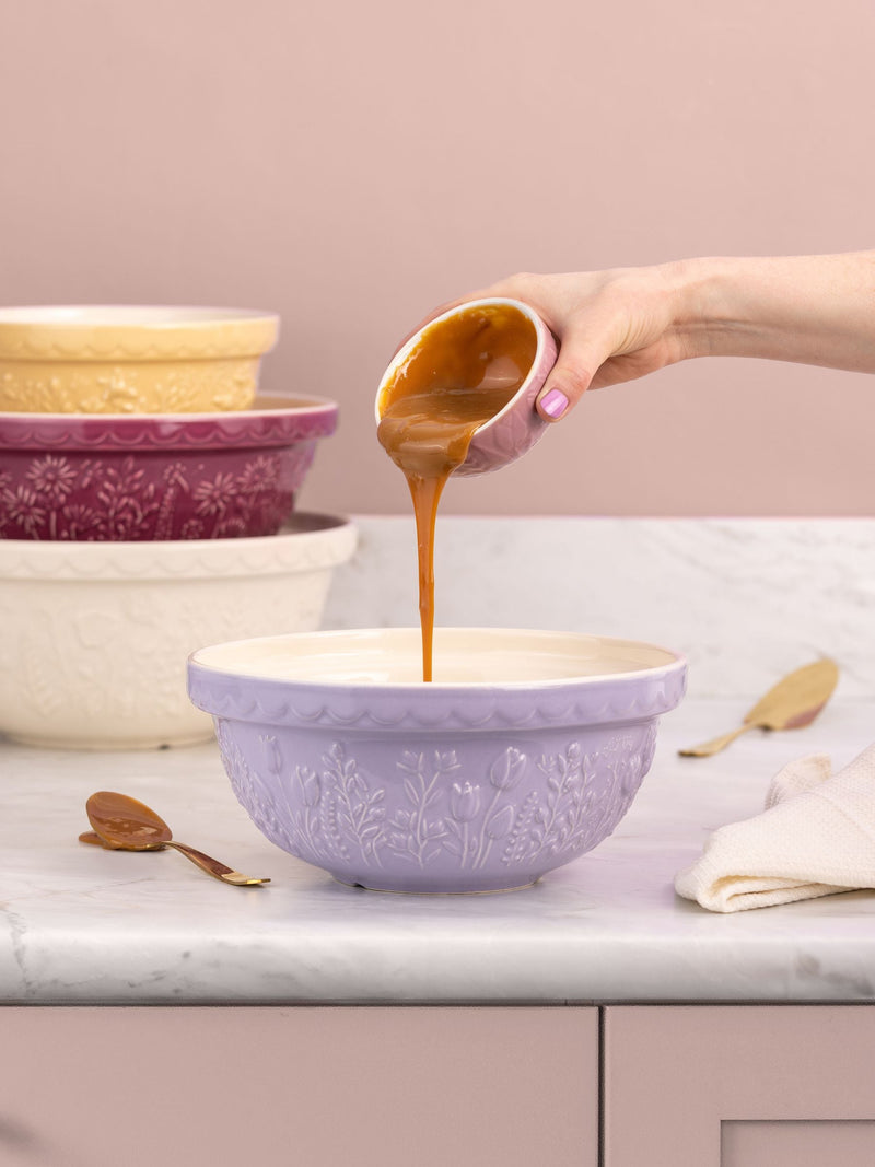 Mason Cash In the Meadow mixing bowl lilac 24cm - British product