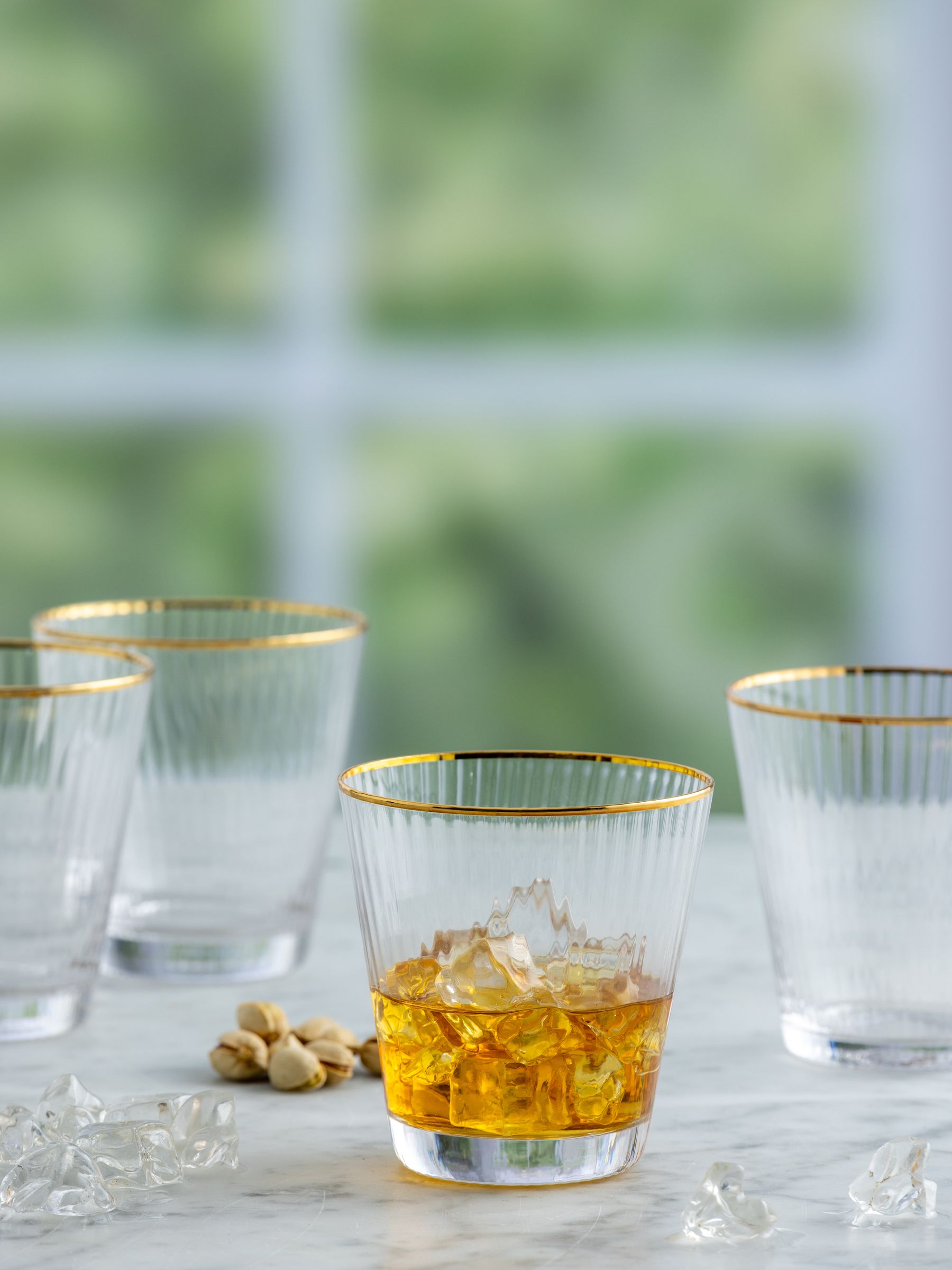 Ravenshead Roma Mixer Glass Sett med 4