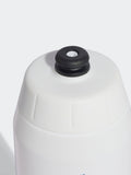 adidas white black Performance Tiro water bottle 750ml, imported from the UK