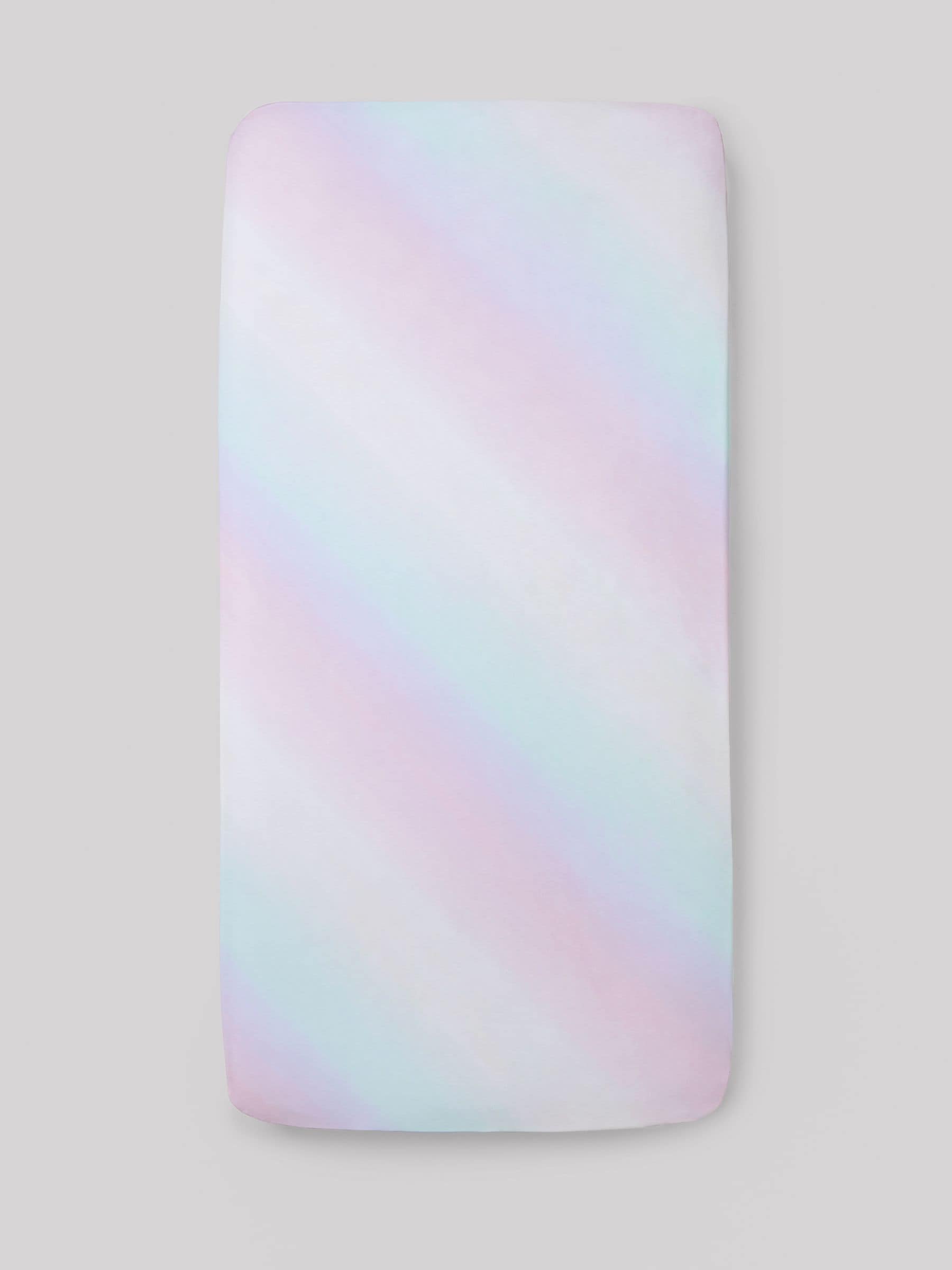 Rainbow ombre fitted sheets set of 2, imported from the UK
