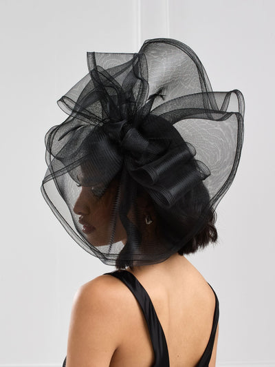 Neste Jon Richard svart hatt Fascinator - Kjøp online hos McGrocer