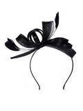 Jon Richard black medium fascinator headband, UK version