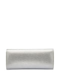 Lotus silver clutch bag with chain, imported from the UK