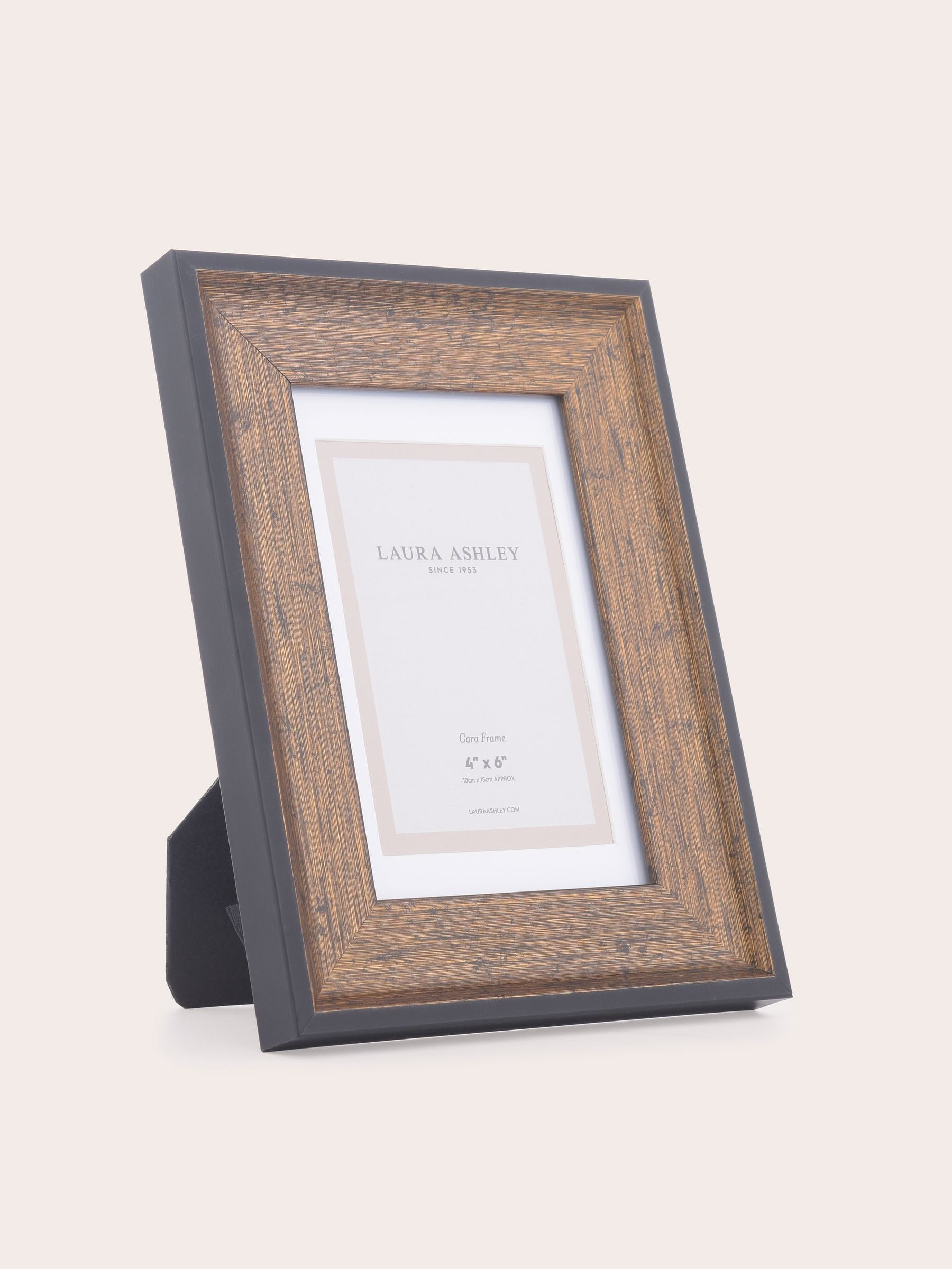Laura Ashley Bronze Cara photo frame 16x21cm, imported from the UK
