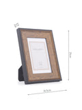 Laura Ashley Bronze Cara photo frame 16x21cm, imported from the UK