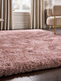 Pink Radiance rug with 4cm pile - British product