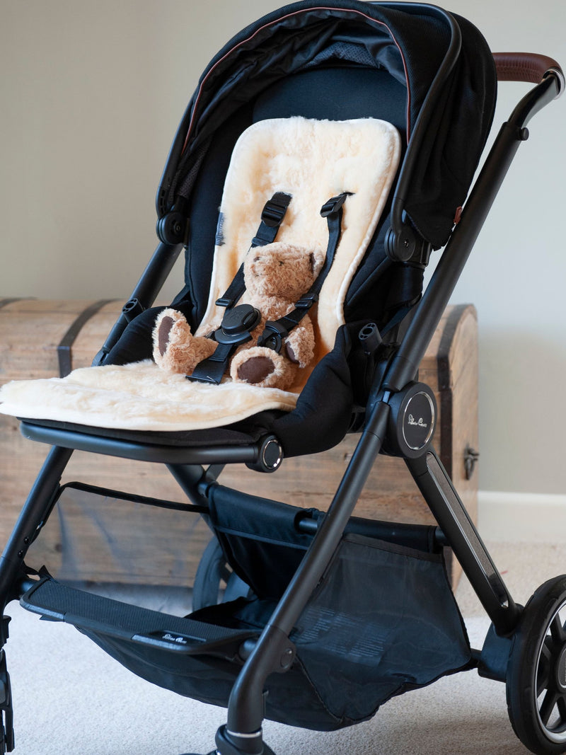 Naturally Sheepskins pram liner natural original 75x30cm, UK version