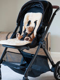 Naturally Sheepskins pram liner natural original 75x30cm, UK version