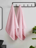 Catherine Lansfield Grey Anti Bacterial 100% Cotton Bath Sheet Towels (Set of 2, 90x140 cm)