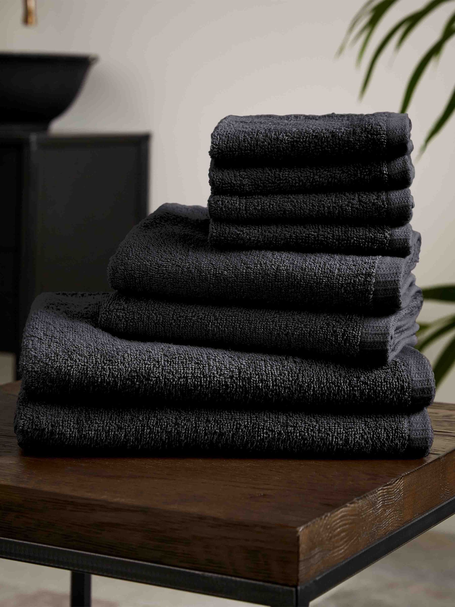 Catherine Lansfield Natural Quick Dry 100% Cotton Towel Set, 8 Piece