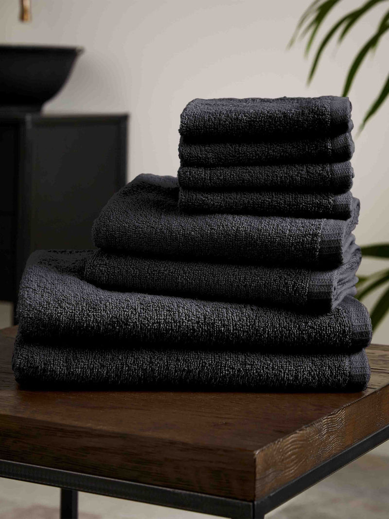 Catherine Lansfield Natural Quick Dry 100% Cotton Towel Set, 8 Piece
