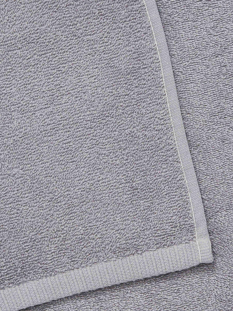 Catherine Lansfield grey cotton bath sheet towels 90x140cm - British product