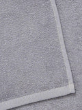 Catherine Lansfield grey cotton bath sheet towels 90x140cm - British product