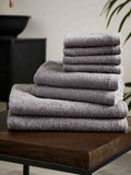 Catherine Lansfield Natural Quick Dry 100% Cotton Towel Set, 8 Piece