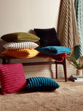 Catherine Lansfield Natural Soft and Cosy Ribbed Faux Fur Throw