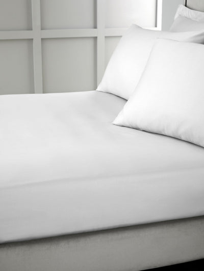 Neste Bianca Dove Grey 400 Trådtetthet Sateng Formsydde Laken - Kjøp online på McGrocer