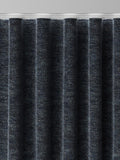 Navy blue boucle curtains made to measure - British product