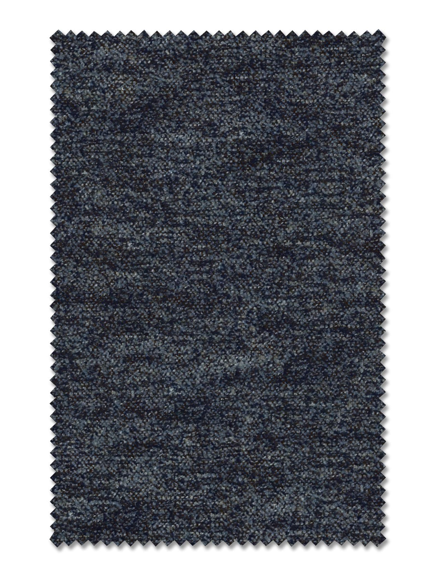 Navy blue boucle curtains made to measure - British product