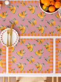 Furn Oranges table placemats set of 4 - British product