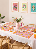 Furn Oranges table placemats set of 4 - British product