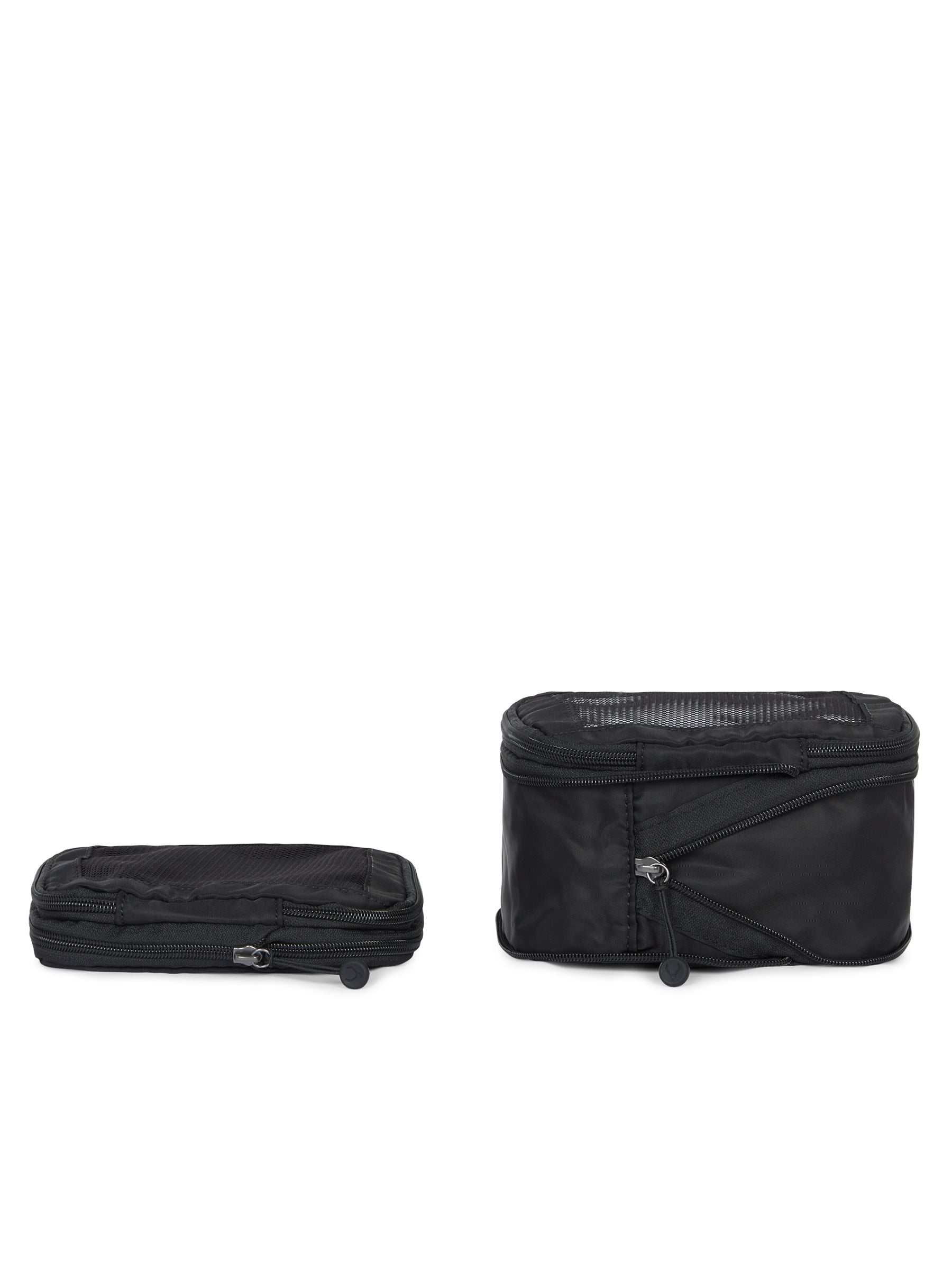 Antler black Chelsea packing cubes cotton set (British brand)