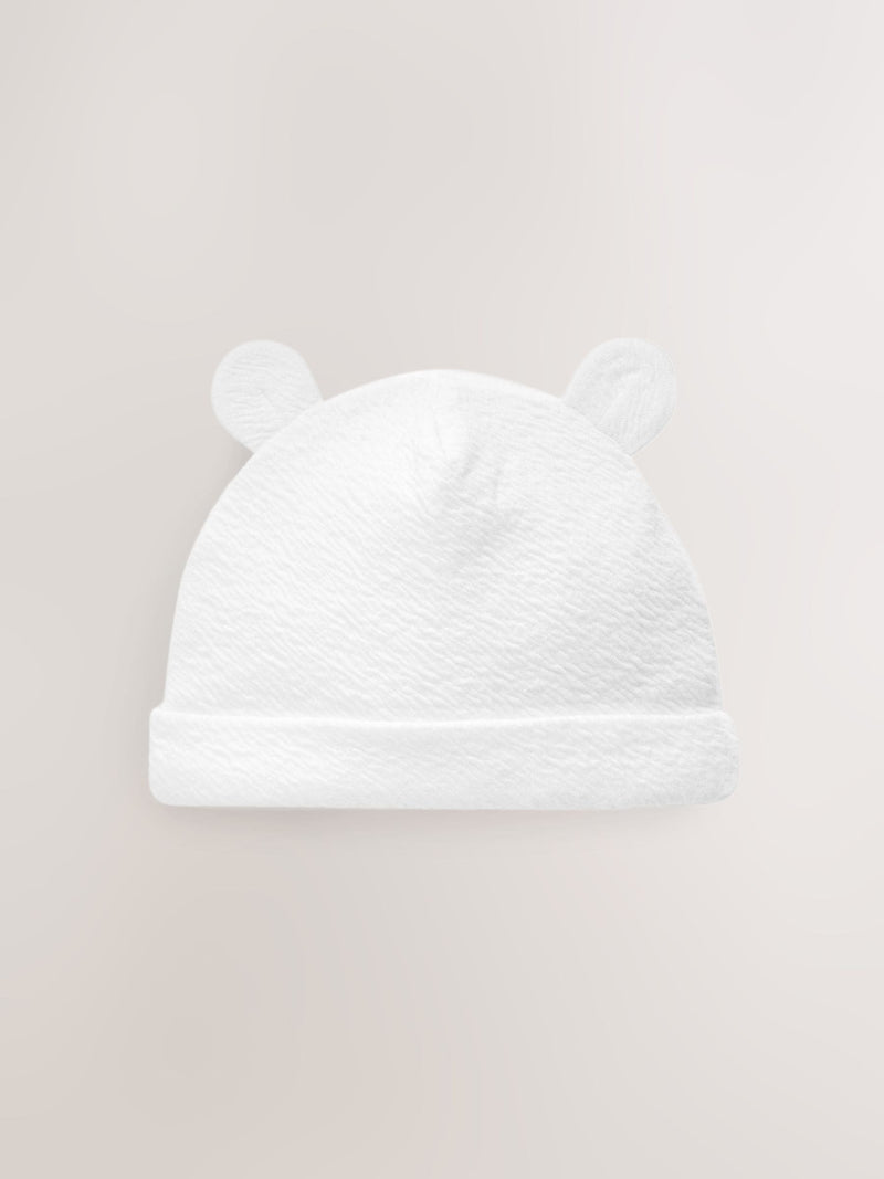 White beanie baby hats 3-pack, UK version