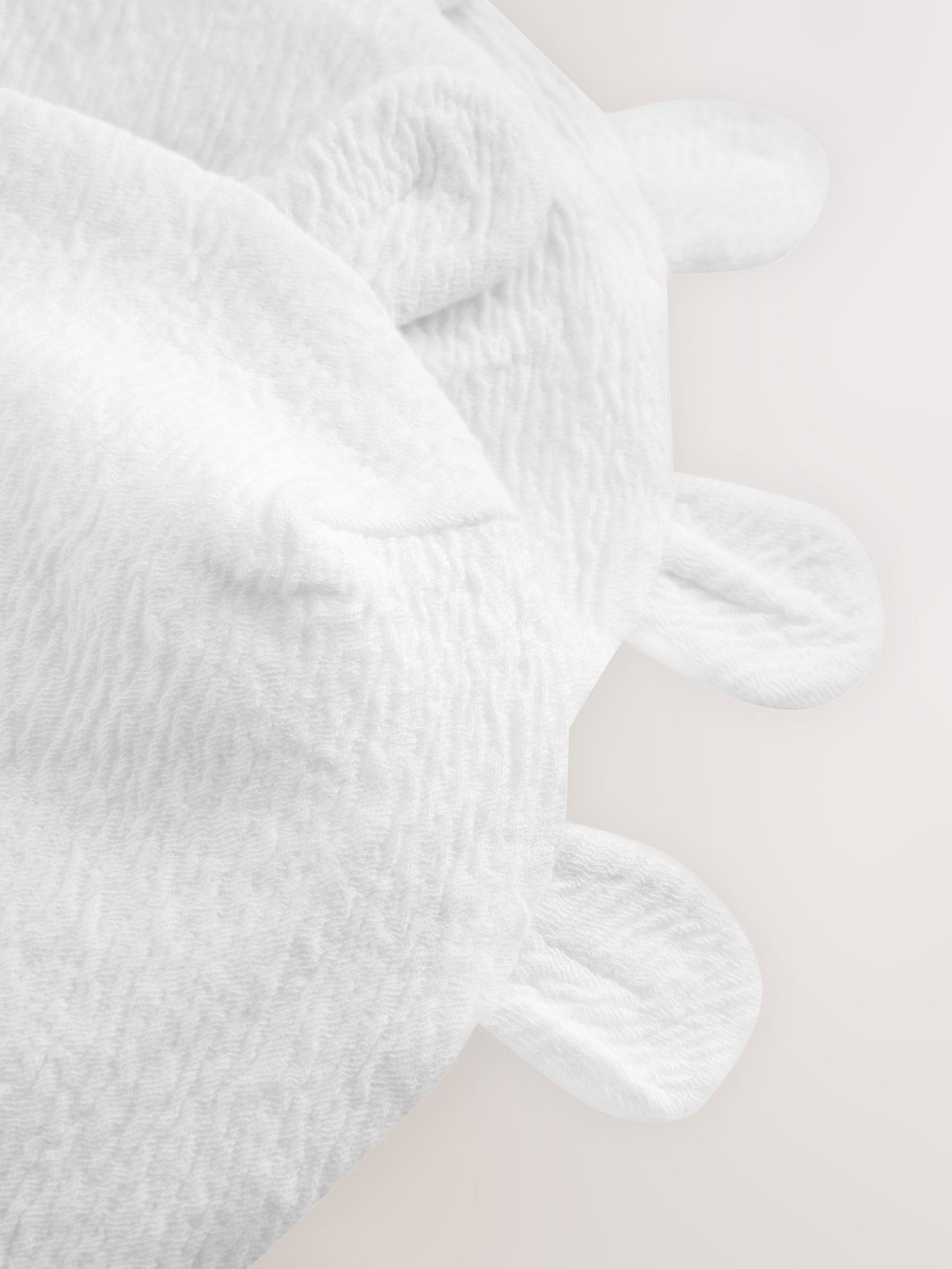 White beanie baby hats 3-pack, UK version