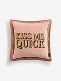 Rockett St George Kiss Me Quick cushion 45x45cm, imported from the UK