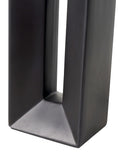 Black Block ceramic tall table lamp 58cm, UK version